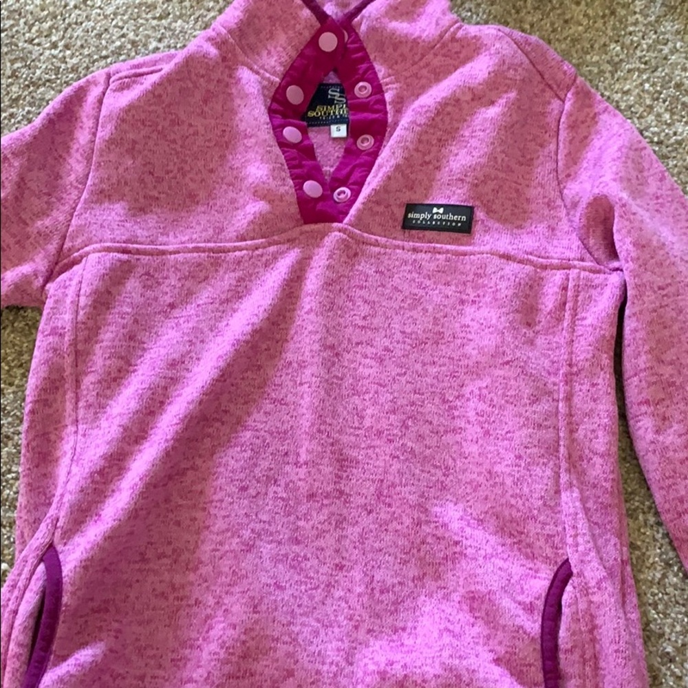 Simply southern pink pullover
